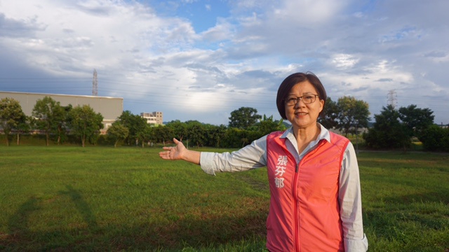 不養蚊要養健康市民  台中市議員張芬郁爭取「大型綜合運動場」