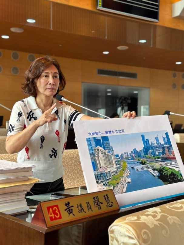 打造河岸藍帶人行道  擺脫台中行人地獄惡名