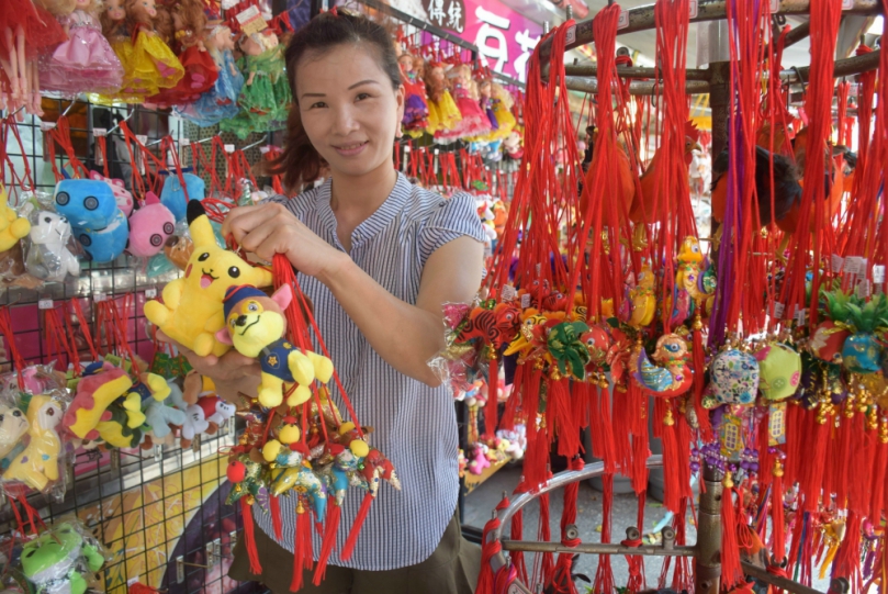 端午節應節「香包」開始上市  造型琳瑯滿目獲孩童喜愛