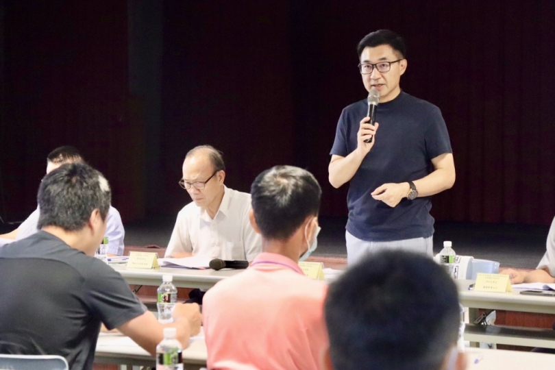 氣候變遷  農業首當其衝  立委江啟臣為農民發聲  要求比照國安做好因應