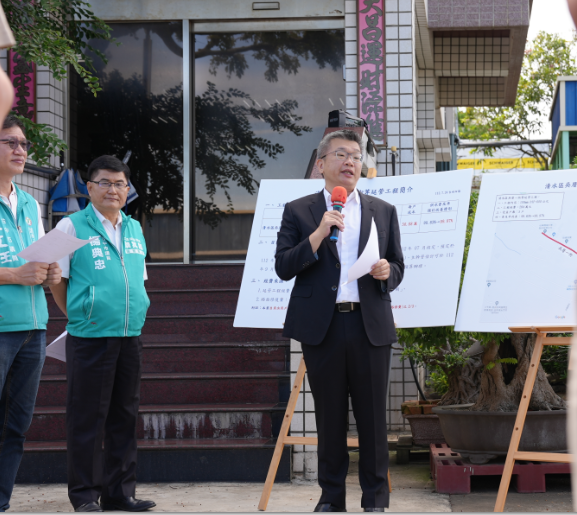 關心偏遠地區權益  立法院副院長蔡其昌爭取清水吳厝里自來水延管補助