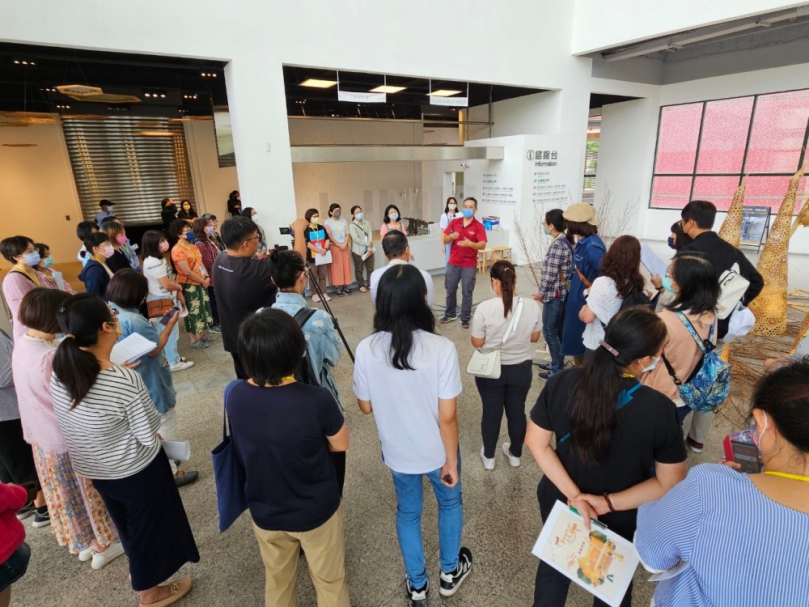 打造中市文化場館雙語力  纖維工藝博物館國際接軌再升級