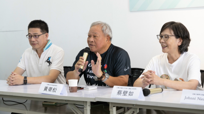 支撐100個少年足球夢  丹麥教練落腳台灣  感謝蔡壁如支持