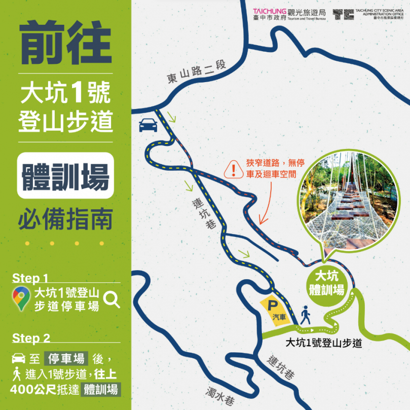 華麗蛻變！大坑1號步道體訓場再次綻放榮光