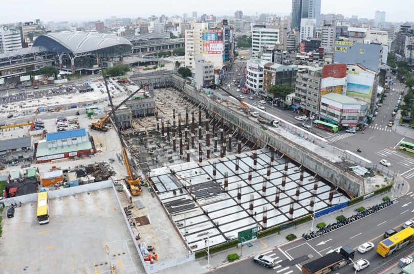 提升品質、耐震！中市首例「易利柱」公共工程  打造大台中轉運中心