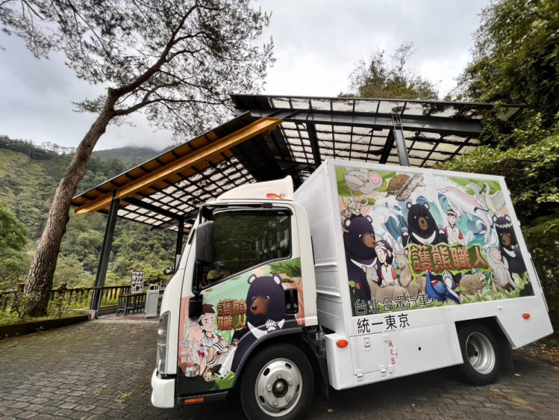 「護熊職人號」暑期快閃現身八仙山