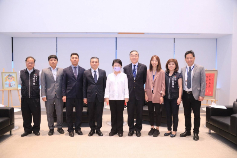 越南駐台代表武進勇拜會台中市政府  市長盧秀燕期許深化疫後交流合作