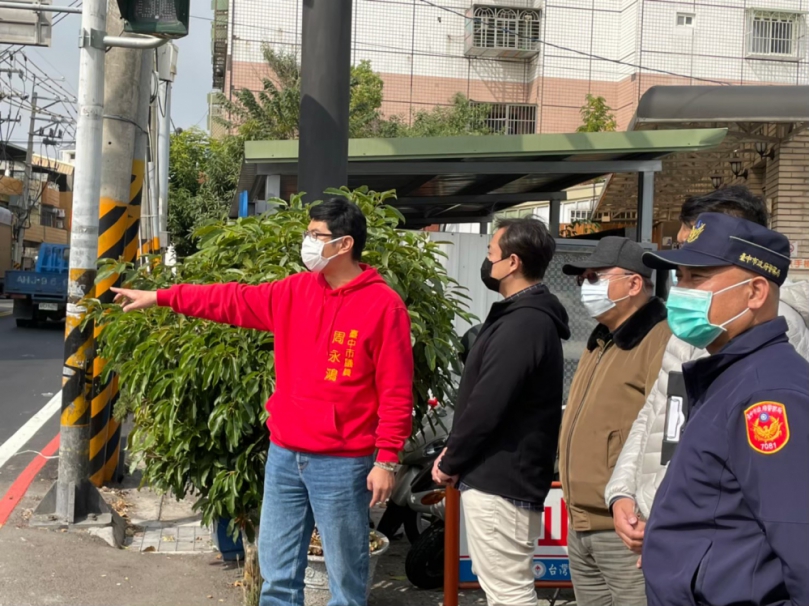 台中市議員周永鴻批中市府投入預算少無心改善行人環境  要求改善人行道等軟硬體設施