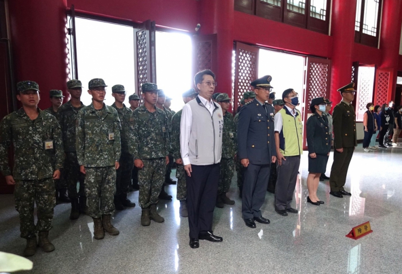 中市軍人忠靈祠秋祭  民政局長吳世瑋主祭緬懷國軍先烈