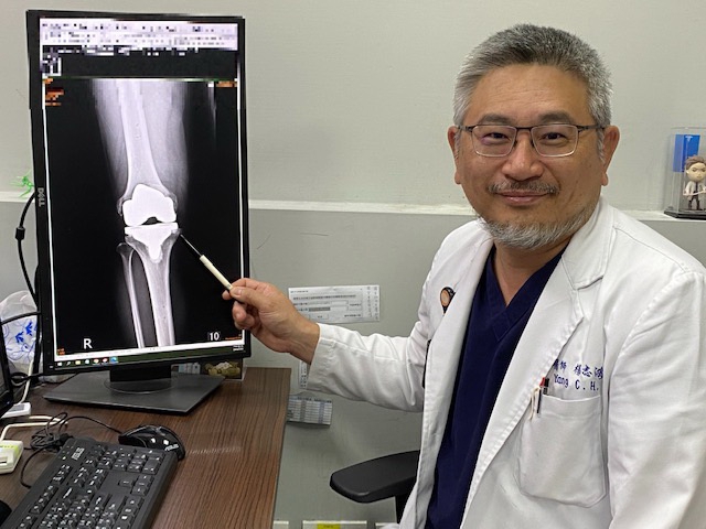 運動健將膝關節痛苦不堪  MAKO機器手臂解套