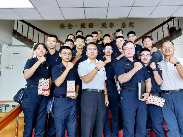 傳承不間斷！烏日警長暖心勉勵暑假實習生精進自我