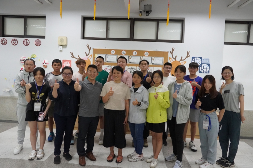 「跨文化英語新生營」大葉大學登場。（照片大葉提供）