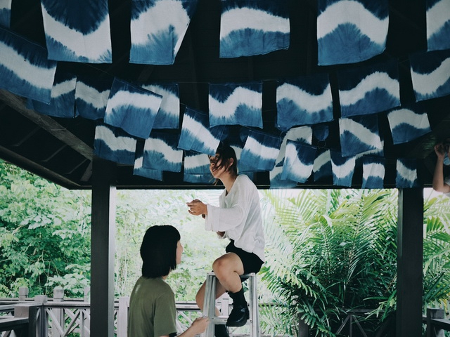 頭汴坑山城染物祭開幕  為太平頭汴坑穿新裝