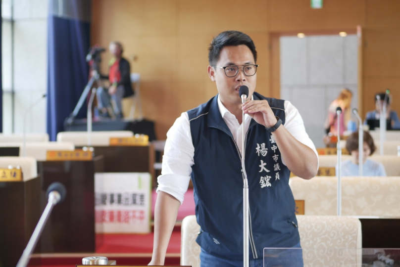 捷運文華高中站市府配回房屋把11戶將作為官舍使用  台中市議員楊大鋐認為違背投資作價精神要市府好好檢討