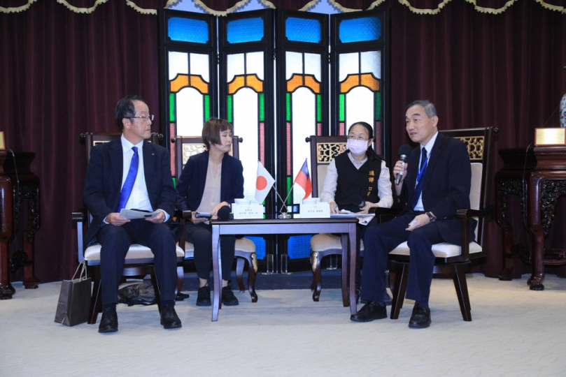 日本長野縣副知事率團拜會台中市府　教育、文化與觀光交流