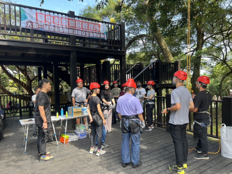 台中大坑1號步道體訓場開放　觀旅局邀山訓教練傳授技巧