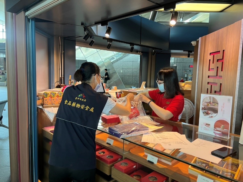中市把關中秋應景食材  134件檢驗全數合格  1業者逾期原料裁罰12萬元