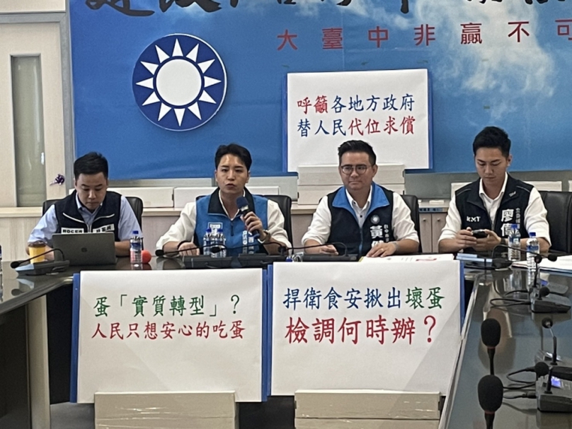 台中四位青年立委參選人聯手捍衛食安  呼籲各縣市代位求償