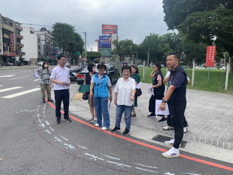 打造友善行人空間  盼成豐原示範人行道