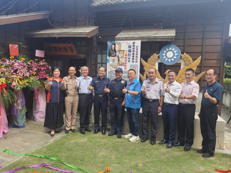 員林警察故事館「看板人物實境秀─戲說福仁」揭幕。（照片記者周為政攝）