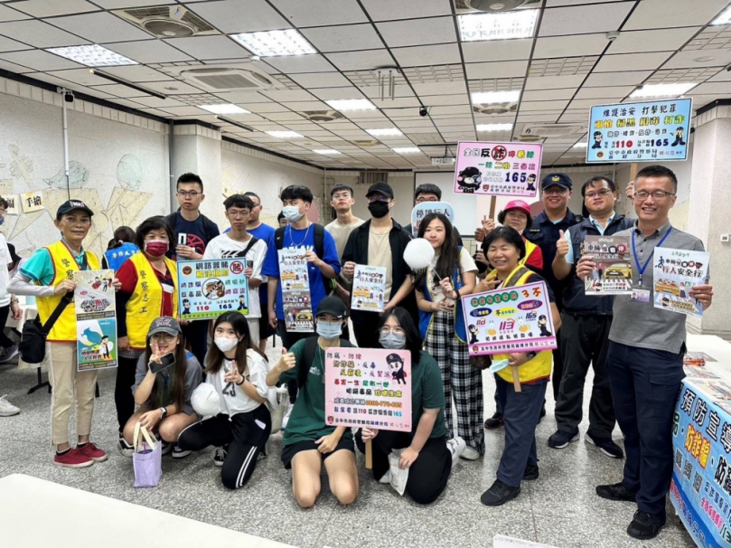 霧峰警方至轄區學校進行犯罪預防及交通安全宣導