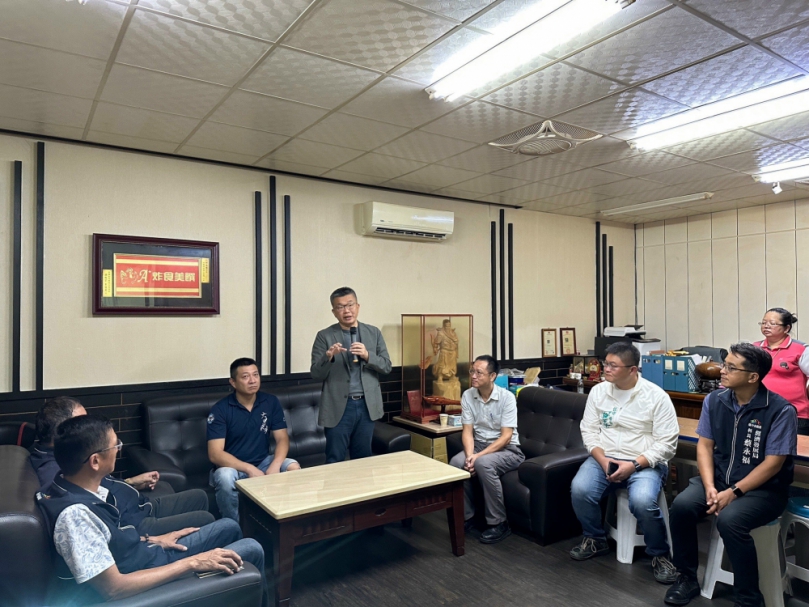 推動疫後夜市經濟發展   蔡其昌會勘大甲區蔣公路夜市整體改造