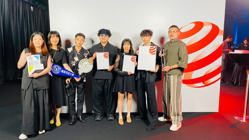 嶺東科大時尚學院雙十賀彩  校友設計國慶禮賓服驚豔全場