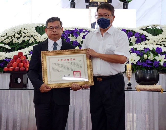 臺南市文化資產保存技術「剪黏技術」保存者呂興貴辭世  文化部頒贈旌揚狀