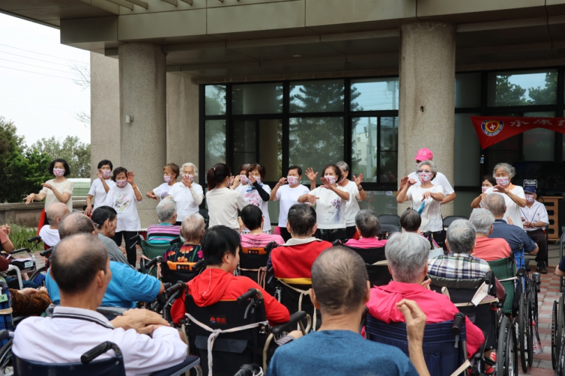 外埔衛生所C據點長輩走出社區  透過彼此交流  逐漸恢復自立生活能力