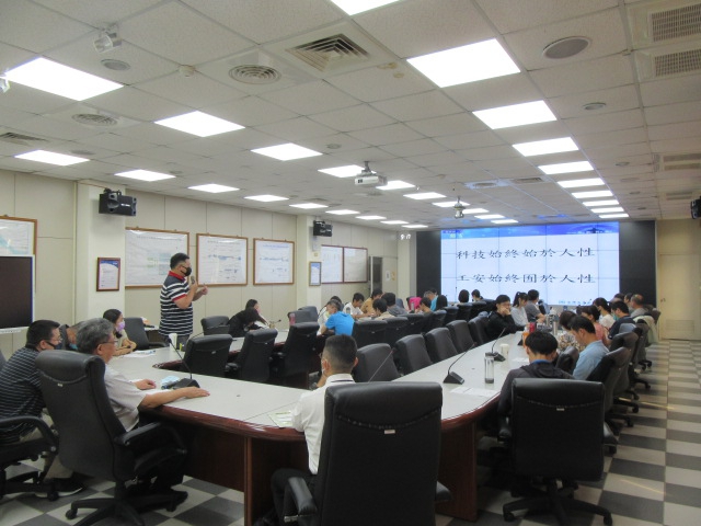 強化安全管理  中市府與台水公司合辦安全巡視暨危害辨識訓練
