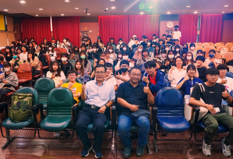 生態紀錄片導演邱銘源朝陽科大演講  分享SDGs實踐理念