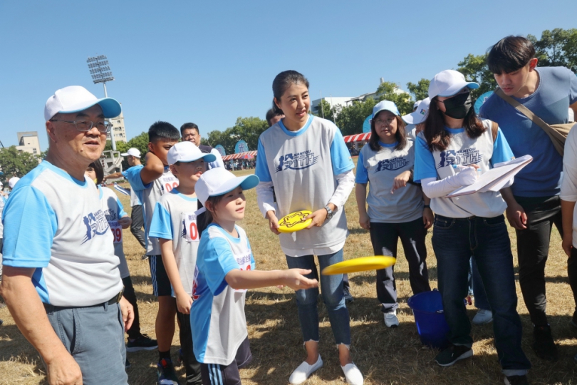 全縣適性體育競賽登場 許縣長出席為選手加油