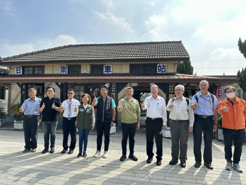 歷經十年不斷努力！蔡其昌再爭取近六千萬  修復大甲日南車站主體