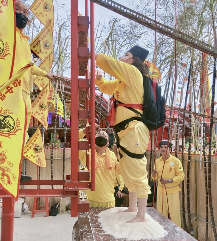 中國武當道教太玄法師協會  癸卯科上登108層刀梯法師武考及文奏授籙醮會