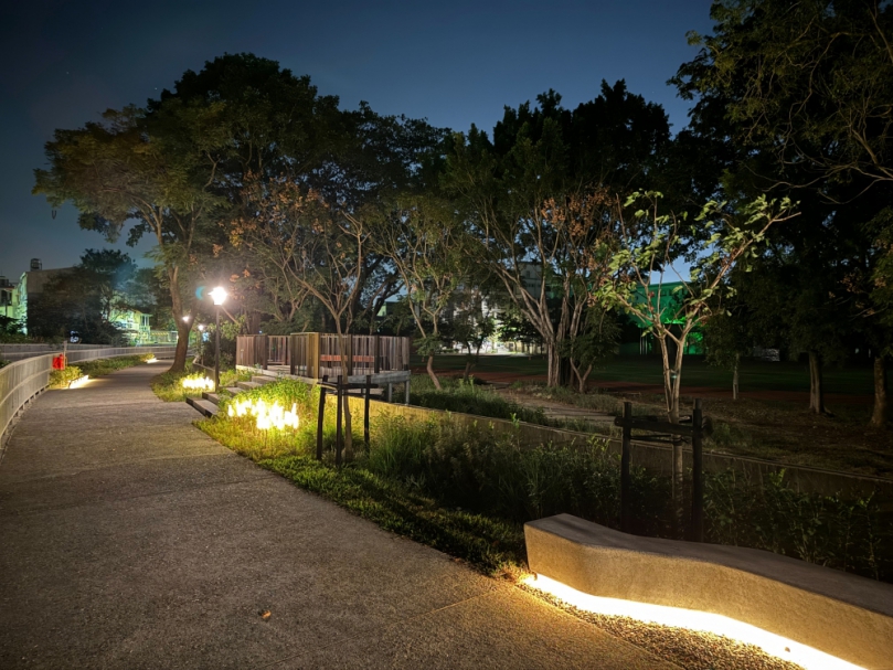 打通新化嘉南大圳水綠廊道  新化國中東側段正式啟用