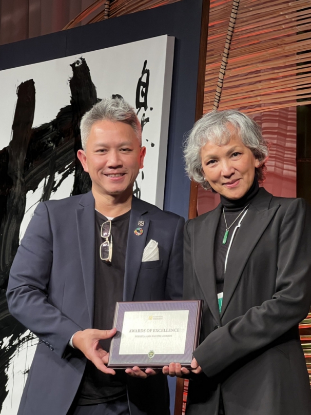 獲國際肯定！中市黎新公園奪「亞太地區國際景觀大獎」優選獎