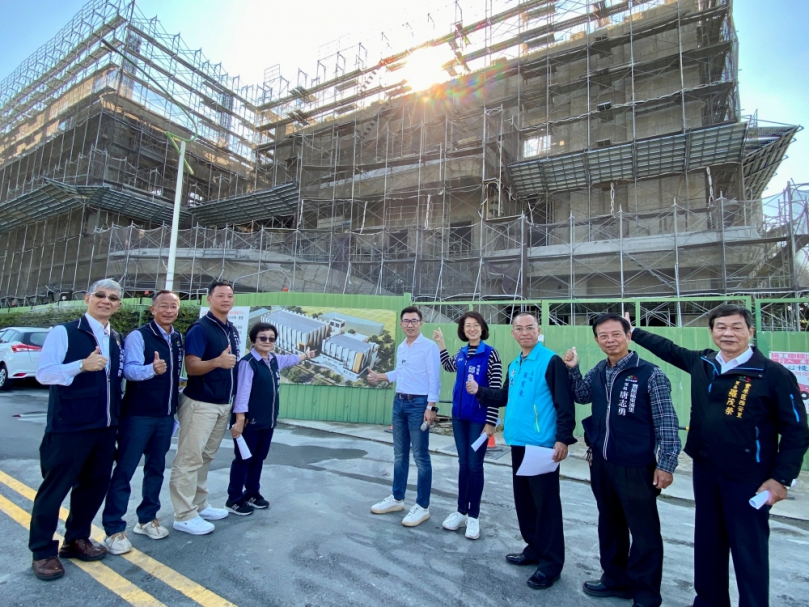 打造運動健康產業園區 江啟臣再辦會勘緊盯豐富專案進度   豐原國民運動中心可望於113年9月完工  亞洲大學附設豐原醫院力拚114年第二季開工