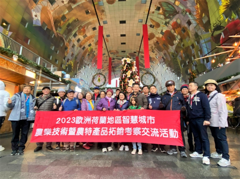 借鏡城市規劃，王縣長率團到荷蘭參訪。（照片縣府提供）