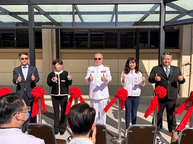 守護健康、風雨無阻  麗寶集團捐贈國軍台中總醫院風雨走廊啟用