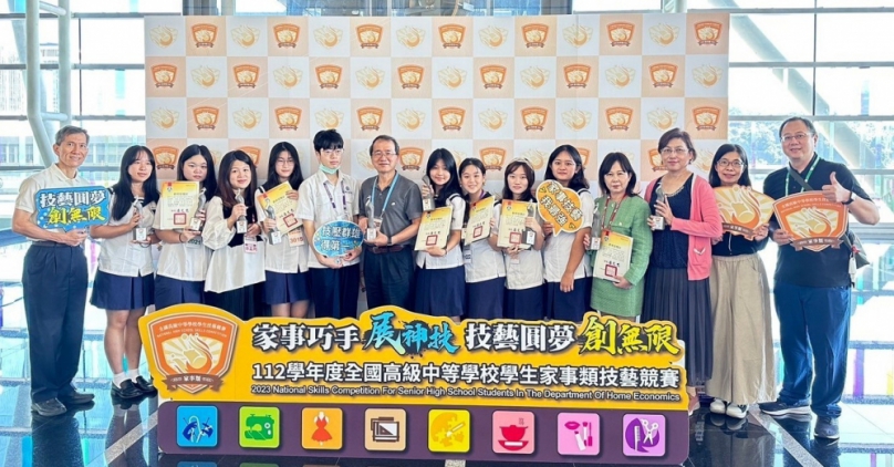 全國技藝競賽家事類成績出爐   中市榮獲6金手19優勝3團體獎