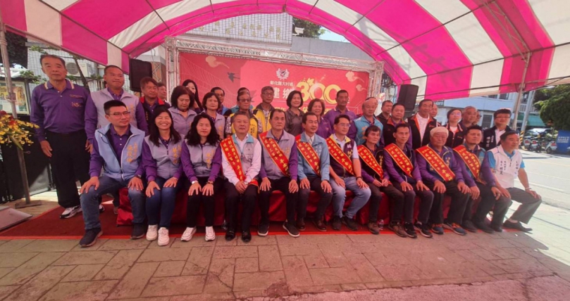 建鄉300年，大村鄉舉辦「平安祈福大遶境」。（照片記者周為政攝）