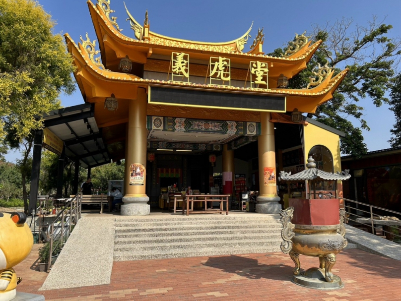 台中市外埔區親子觀光休閒秘境   虎爺祖廟林木翠麗、環境優美