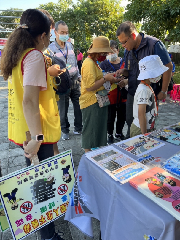 阿罩霧風鈴文藝季in桐林  霧警識詐宣導莫忘記