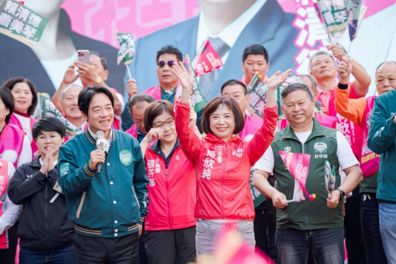 接連出席立委張廖萬堅、何欣純與陳素月總部成立　賴清德：讓好的人才留在國會，讓真正關心台灣的民進黨繼續為大家打拚