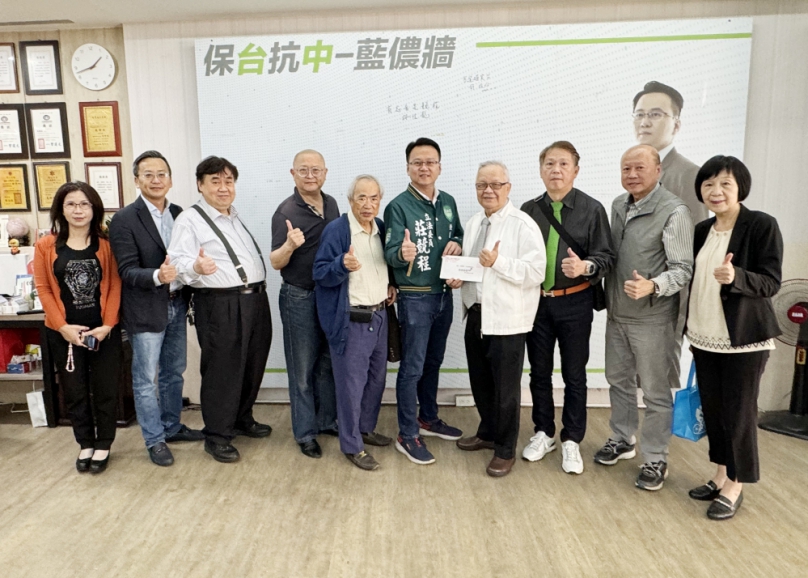 爭取地方醫療資源的努力、守護民眾健康  台中市醫師公會理事長王博正等人肯定莊競程是醫界在立法院很重要的代言人