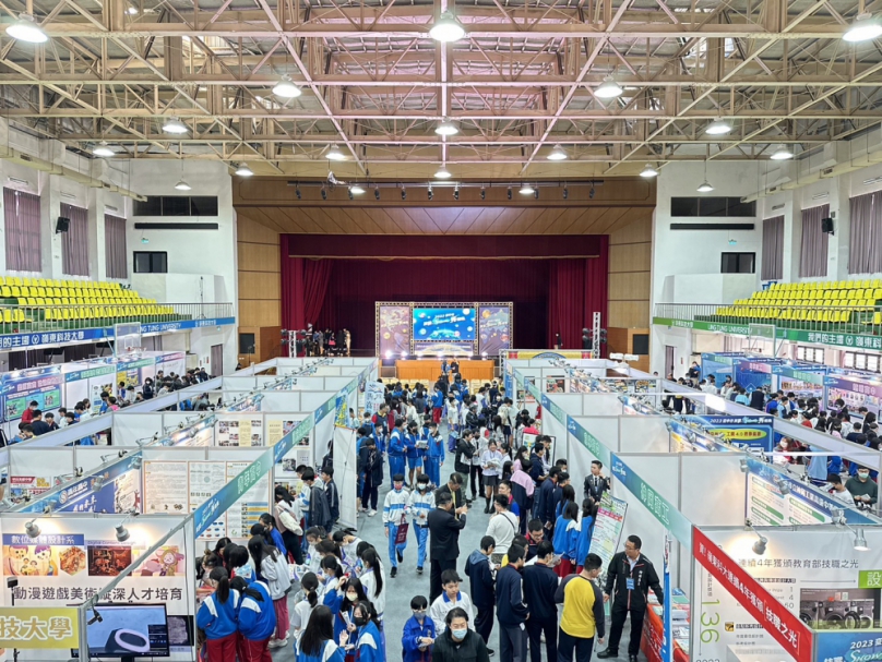 培養在地人才 「2023台中技職秀起來」展技職教育推動成果