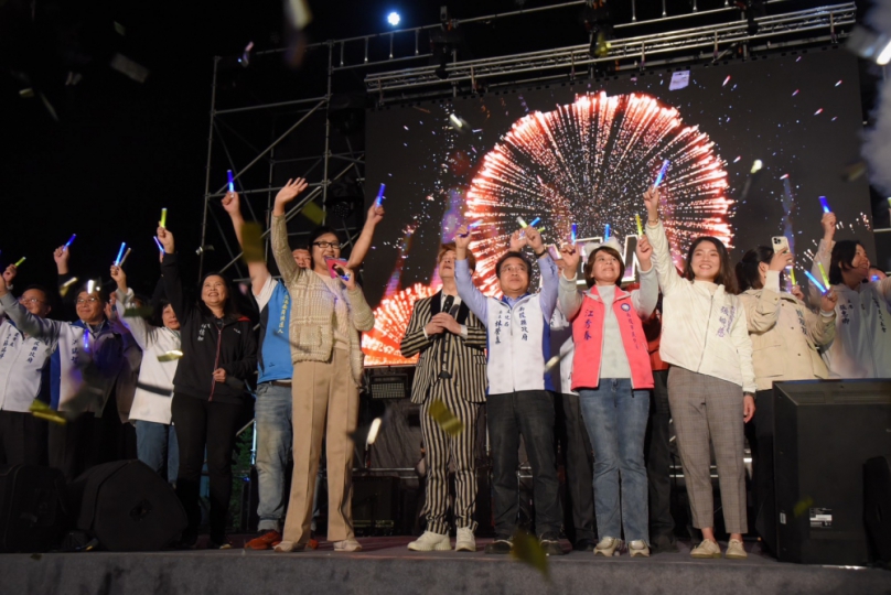 「2024星光閃耀南投跨年晚會」，勁歌熱舞，熱鬧嗨全場