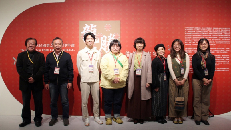 國美館「龍騰福聚」龍年年畫特展　揭春節系列活動序幕