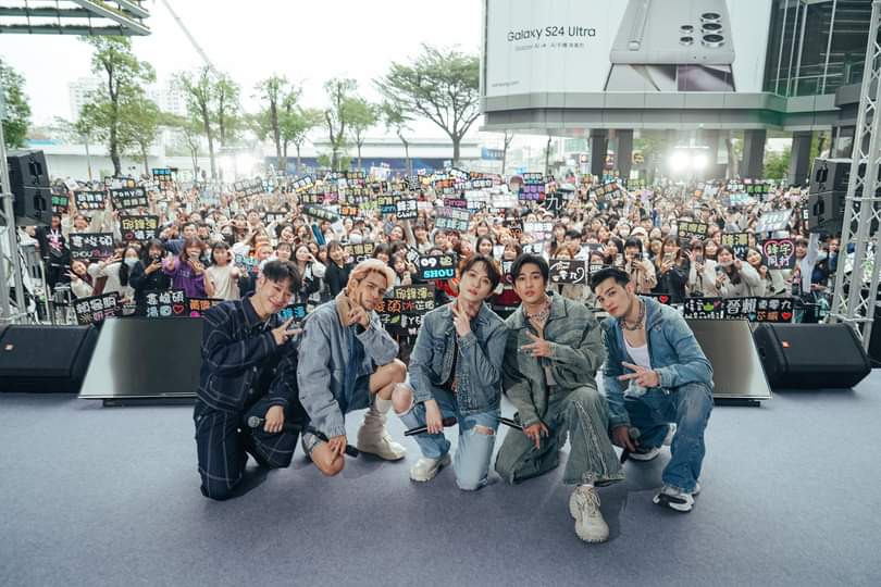 五堅情全台唯一一場簽唱會 從白天簽到黑夜 連簽7小時 五堅情曝2024新計畫