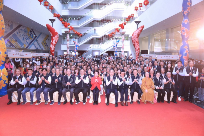 中市府新春聯合團拜　市長盧秀燕：保持初心、用愛服務市民